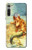 W3184 Little Mermaid Painting Hard Case and Leather Flip Case For Motorola Moto G8