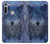 W3410 Wolf Dream Catcher Hard Case and Leather Flip Case For Motorola Moto G8