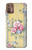 W2229 Vintage Flowers Hard Case and Leather Flip Case For Motorola Moto G9 Plus