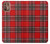 W2374 Tartan Red Pattern Hard Case and Leather Flip Case For Motorola Moto G9 Plus