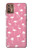 W2858 Pink Flamingo Pattern Hard Case and Leather Flip Case For Motorola Moto G9 Plus