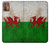 W2976 Wales Football Soccer Flag Hard Case and Leather Flip Case For Motorola Moto G9 Plus