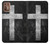 W3491 Christian Cross Hard Case and Leather Flip Case For Motorola Moto G9 Plus