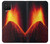 W0745 Volcano Lava Hard Case and Leather Flip Case For Samsung Galaxy A42 5G