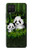 W2441 Panda Family Bamboo Forest Hard Case and Leather Flip Case For Samsung Galaxy A42 5G