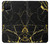 W2896 Gold Marble Graphic Printed Hard Case and Leather Flip Case For Samsung Galaxy A42 5G
