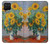 W2937 Claude Monet Bouquet of Sunflowers Hard Case and Leather Flip Case For Samsung Galaxy A42 5G