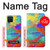 W2942 Brush Stroke Painting Hard Case and Leather Flip Case For Samsung Galaxy A42 5G