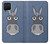 W3271 Donkey Cartoon Hard Case and Leather Flip Case For Samsung Galaxy A42 5G