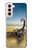 W0150 Desert Scorpion Hard Case and Leather Flip Case For Samsung Galaxy S21 5G