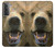 W0840 Grizzly Bear Face Hard Case and Leather Flip Case For Samsung Galaxy S21 5G