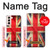 W2303 British UK Vintage Flag Hard Case and Leather Flip Case For Samsung Galaxy S21 5G