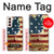 W2349 Old American Flag Hard Case and Leather Flip Case For Samsung Galaxy S21 5G