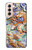 W2584 Traditional Chinese Dragon Art Hard Case and Leather Flip Case For Samsung Galaxy S21 5G