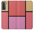 W2795 Cheek Palette Color Hard Case and Leather Flip Case For Samsung Galaxy S21 5G