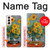 W2937 Claude Monet Bouquet of Sunflowers Hard Case and Leather Flip Case For Samsung Galaxy S21 5G