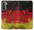 W3303 Germany Flag Vintage Football Graphic Hard Case and Leather Flip Case For Samsung Galaxy S21 5G