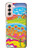 W3407 Hippie Art Hard Case and Leather Flip Case For Samsung Galaxy S21 5G