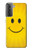 W1146 Yellow Sun Smile Hard Case and Leather Flip Case For Samsung Galaxy S21 Plus 5G, Galaxy S21+ 5G