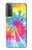 W1697 Tie Dye Colorful Graphic Printed Hard Case and Leather Flip Case For Samsung Galaxy S21 Plus 5G, Galaxy S21+ 5G