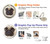 W1852 Pug Dog Hard Case and Leather Flip Case For Samsung Galaxy S21 Plus 5G, Galaxy S21+ 5G