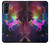 W2486 Rainbow Unicorn Nebula Space Hard Case and Leather Flip Case For Samsung Galaxy S21 Plus 5G, Galaxy S21+ 5G