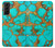 W2688 Aqua Copper Turquoise Gemstone Graphic Hard Case and Leather Flip Case For Samsung Galaxy S21 Plus 5G, Galaxy S21+ 5G