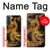 W2804 Chinese Gold Dragon Printed Hard Case and Leather Flip Case For Samsung Galaxy S21 Plus 5G, Galaxy S21+ 5G