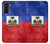 W3022 Haiti Flag Hard Case and Leather Flip Case For Samsung Galaxy S21 Plus 5G, Galaxy S21+ 5G