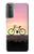 W3252 Bicycle Sunset Hard Case and Leather Flip Case For Samsung Galaxy S21 Plus 5G, Galaxy S21+ 5G