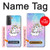 W3256 Cute Unicorn Cartoon Hard Case and Leather Flip Case For Samsung Galaxy S21 Plus 5G, Galaxy S21+ 5G