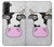 W3257 Cow Cartoon Hard Case and Leather Flip Case For Samsung Galaxy S21 Plus 5G, Galaxy S21+ 5G