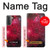 W3368 Zodiac Red Galaxy Hard Case and Leather Flip Case For Samsung Galaxy S21 Plus 5G, Galaxy S21+ 5G