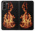 W3379 Fire Frame Hard Case and Leather Flip Case For Samsung Galaxy S21 Plus 5G, Galaxy S21+ 5G