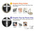 W3491 Christian Cross Hard Case and Leather Flip Case For Samsung Galaxy S21 Plus 5G, Galaxy S21+ 5G