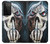 W0222 Skull Pentagram Hard Case and Leather Flip Case For Samsung Galaxy S21 Ultra 5G