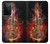 W0864 Fire Violin Hard Case and Leather Flip Case For Samsung Galaxy S21 Ultra 5G