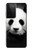 W1072 Panda Bear Hard Case and Leather Flip Case For Samsung Galaxy S21 Ultra 5G