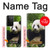 W1073 Panda Enjoy Eating Hard Case and Leather Flip Case For Samsung Galaxy S21 Ultra 5G