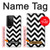 W1613 Chevron Zigzag Hard Case and Leather Flip Case For Samsung Galaxy S21 Ultra 5G