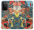 W1826 Utagawa Kuniyoshi Guan Yu Hard Case and Leather Flip Case For Samsung Galaxy S21 Ultra 5G