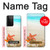 W3212 Sea Shells Starfish Beach Hard Case and Leather Flip Case For Samsung Galaxy S21 Ultra 5G