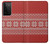 W3384 Winter Seamless Knitting Pattern Hard Case and Leather Flip Case For Samsung Galaxy S21 Ultra 5G