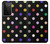 W3532 Colorful Polka Dot Hard Case and Leather Flip Case For Samsung Galaxy S21 Ultra 5G