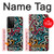 W3712 Pop Art Pattern Hard Case and Leather Flip Case For Samsung Galaxy S21 Ultra 5G