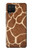 W2326 Giraffe Skin Hard Case and Leather Flip Case For Samsung Galaxy A12