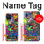 W3255 Colorful Art Pattern Hard Case and Leather Flip Case For Samsung Galaxy A12