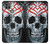 W0223 Vampire Skull Tattoo Hard Case and Leather Flip Case For Motorola Moto G9 Power