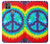 W1870 Tie Dye Peace Hard Case and Leather Flip Case For Motorola Moto G9 Power