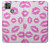 W2214 Pink Lips Kisses Hard Case and Leather Flip Case For Motorola Moto G9 Power